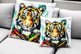 Velvet Cushion Tigrou III by Vincent Richeux