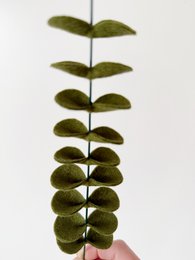 Feltbloem eucalyptus dark green