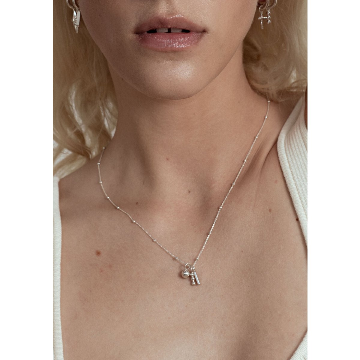 Destinations Necklace Silver