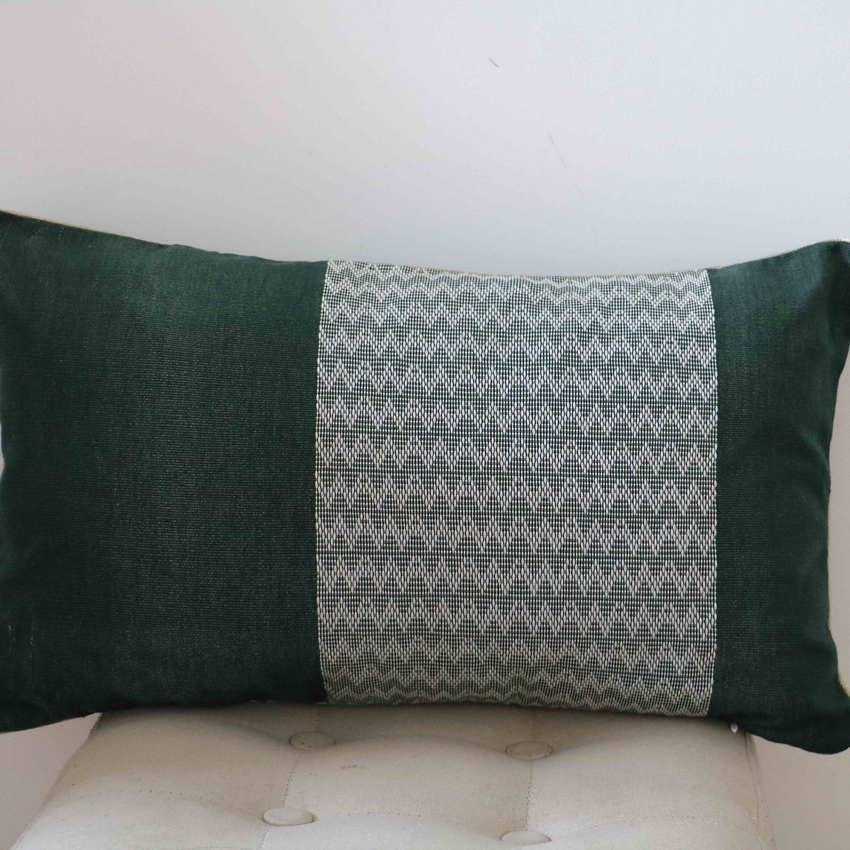 Cim Lio green decorative cushion cover