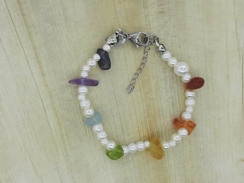 %23263 OW Chakra-Edelstein-Armband für Kinder