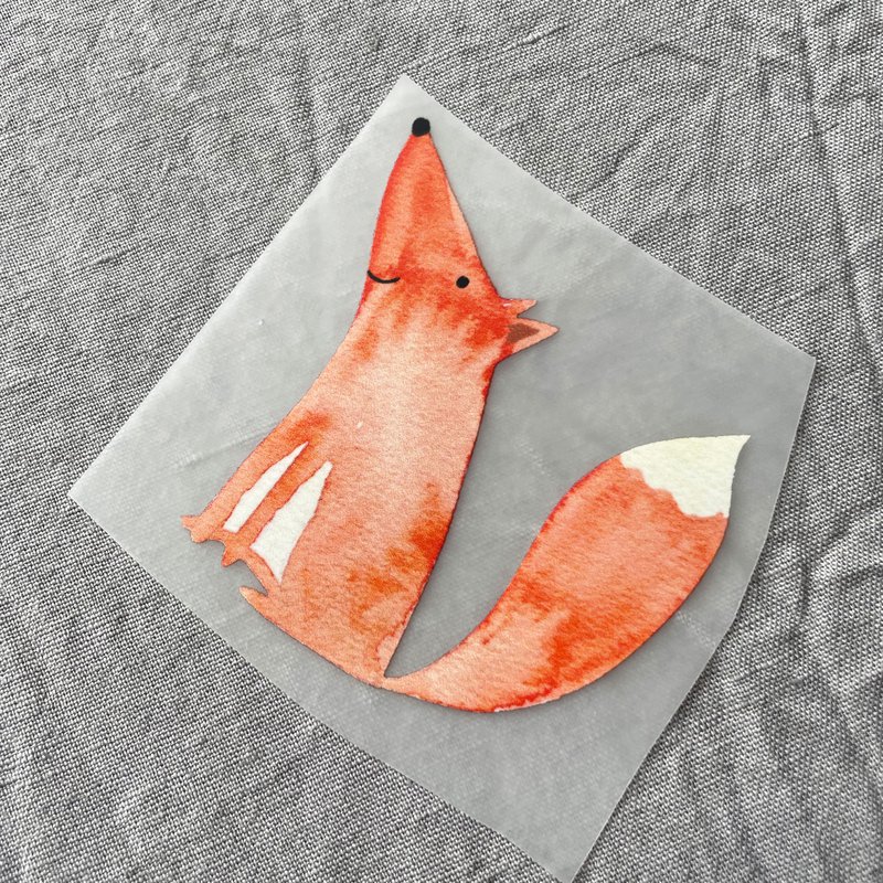 Bügelbild Fuchs