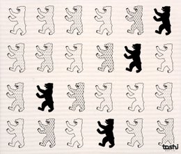 Sponge cloth furbi: Berlin bears