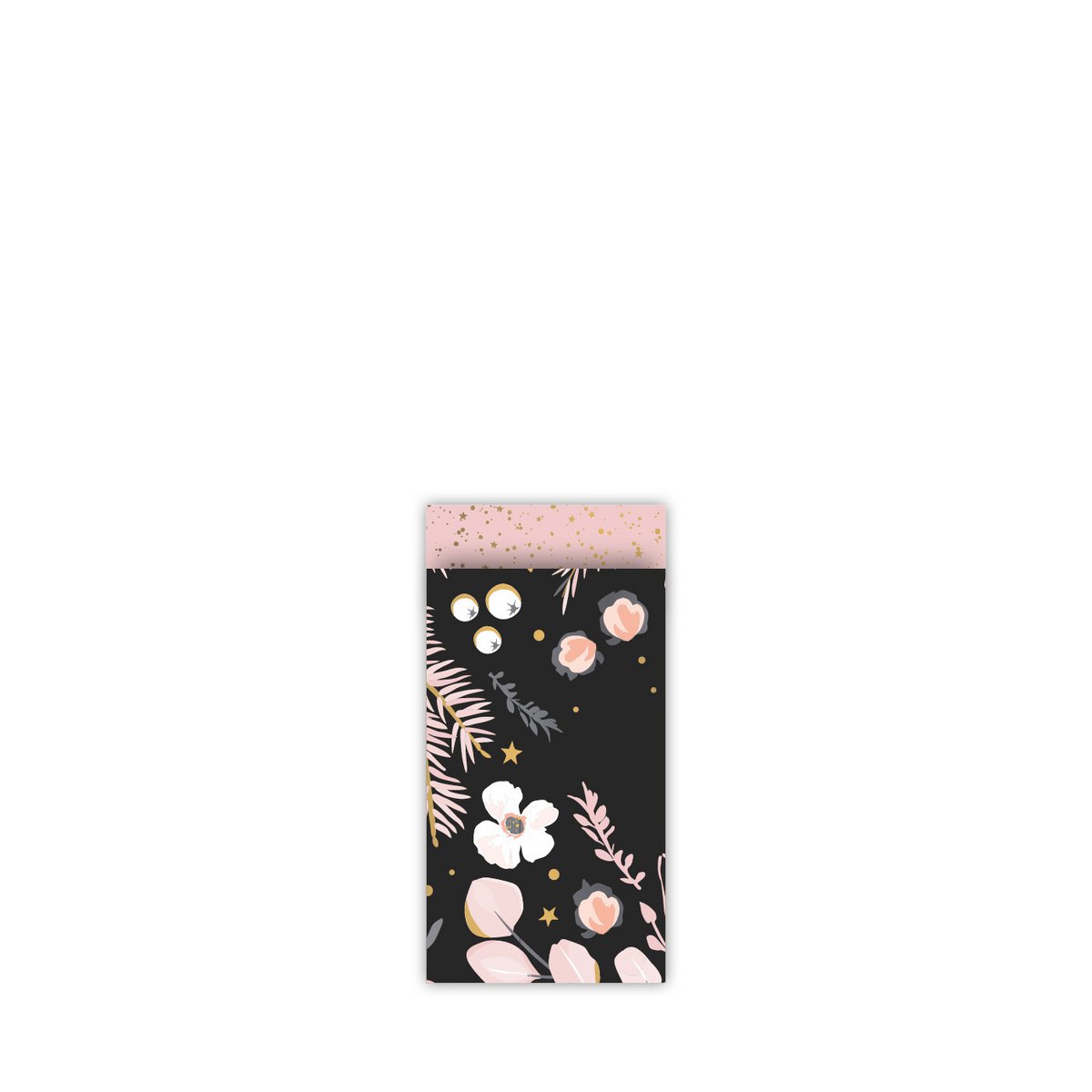 7x13cm zwart