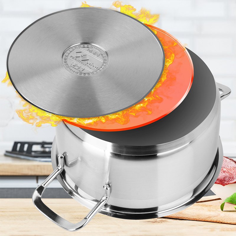 Acier en pot avec couvercle anett 18 cm, 2,3 L
