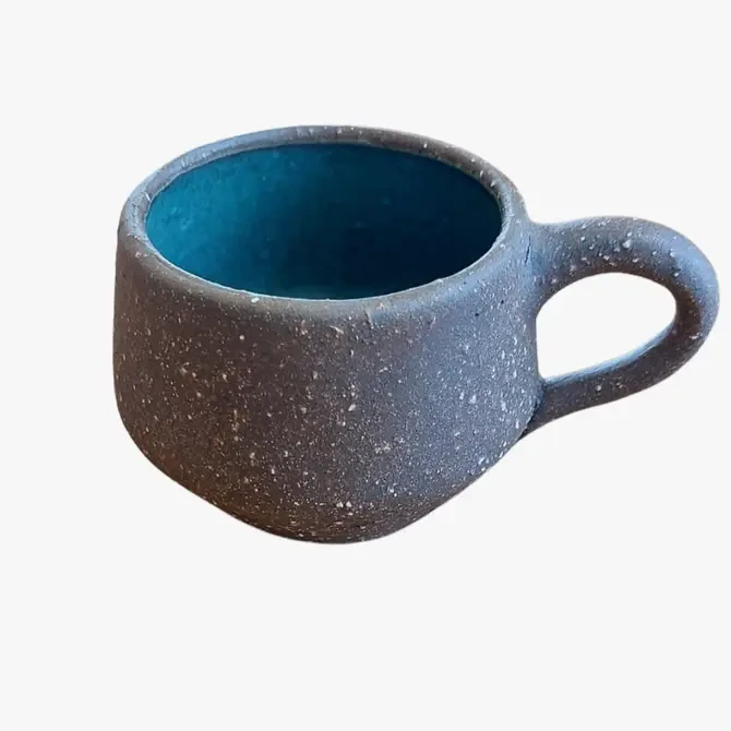 TAZA CERÁMICA AMERICANA - HECHA A MANO - 100% ARTESANAL