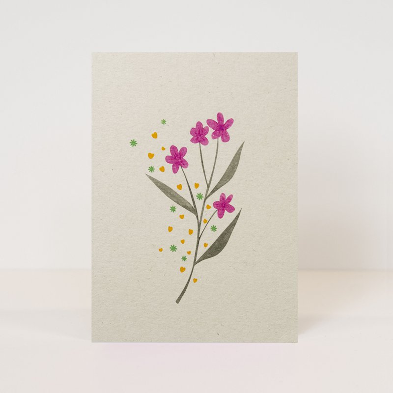Postcard 'thank you'