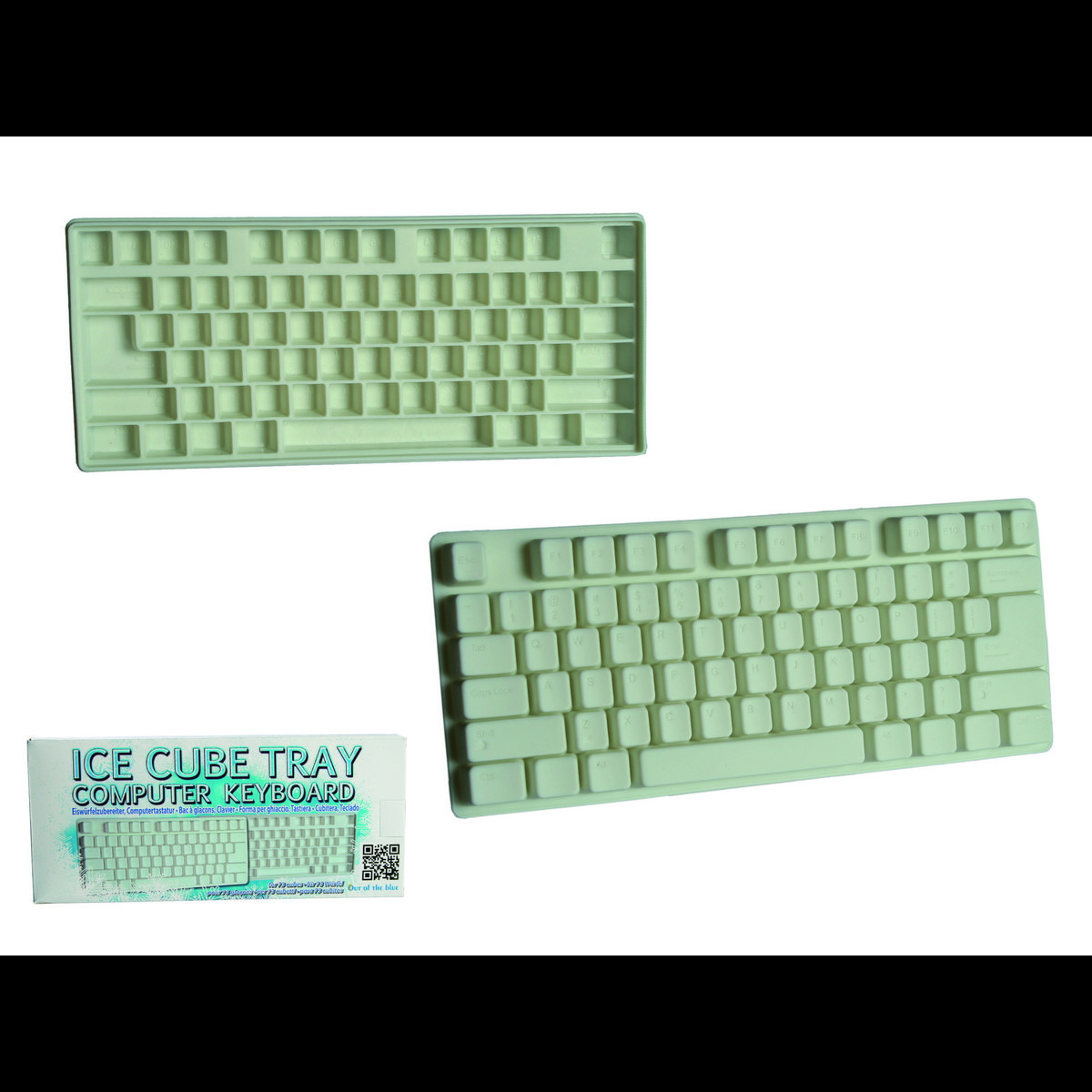 Tastatur mit Eiswürfelschale