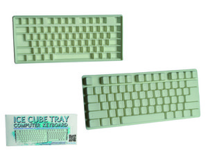 IJsblokjes tray toetsenbord