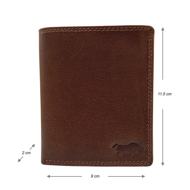 Wallet Men - Wallet Men - Arrigo Wallet - Billfold model in 2 Colors