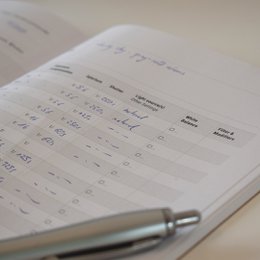 Fotografers brevpapir notesbog