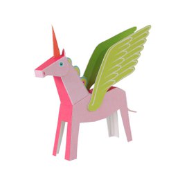 Pink Pegacorn Postcard