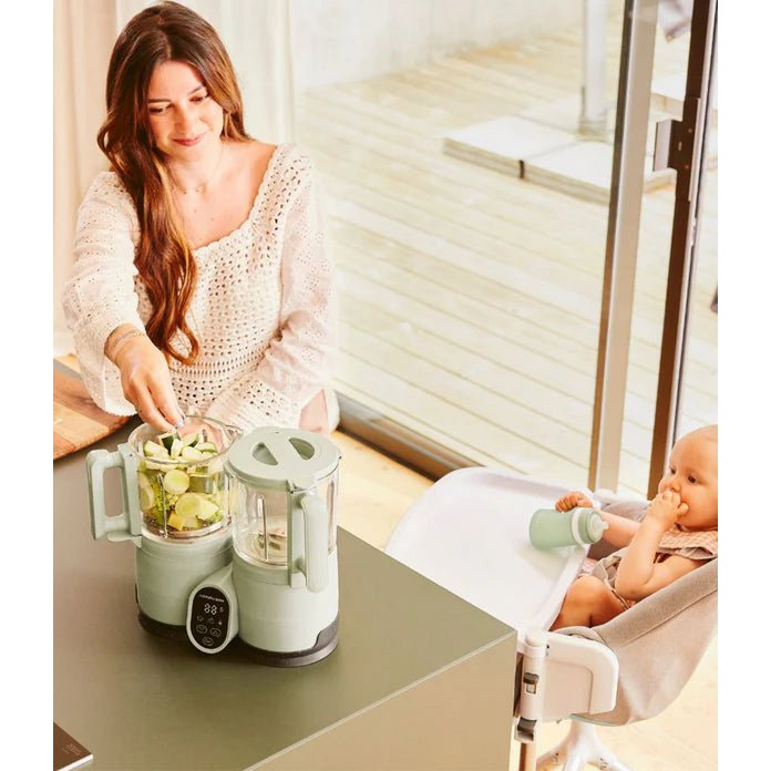 Robot w szybkim tempie - Nutribaby Glass Celadon