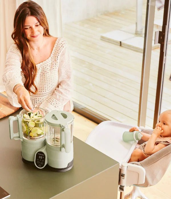 Robot w szybkim tempie - Nutribaby Glass Celadon