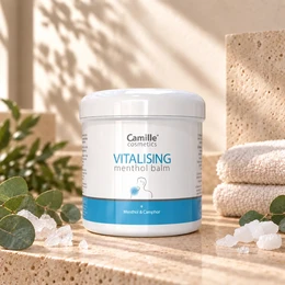 Camille Cosmetics | Vitalising menthol balm - spierbalsem - 250ml