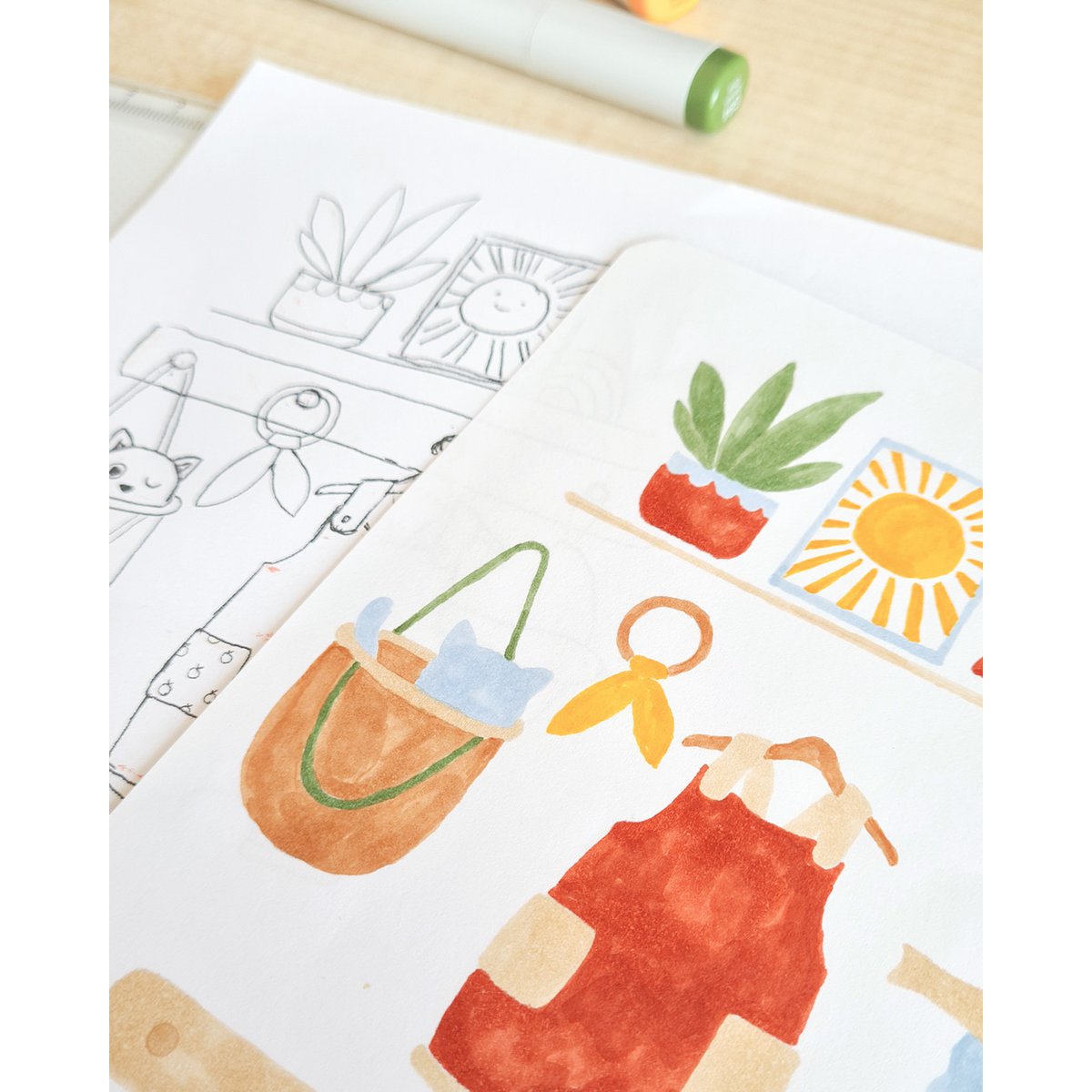 Babykaart | Welkom kleintje | Zon