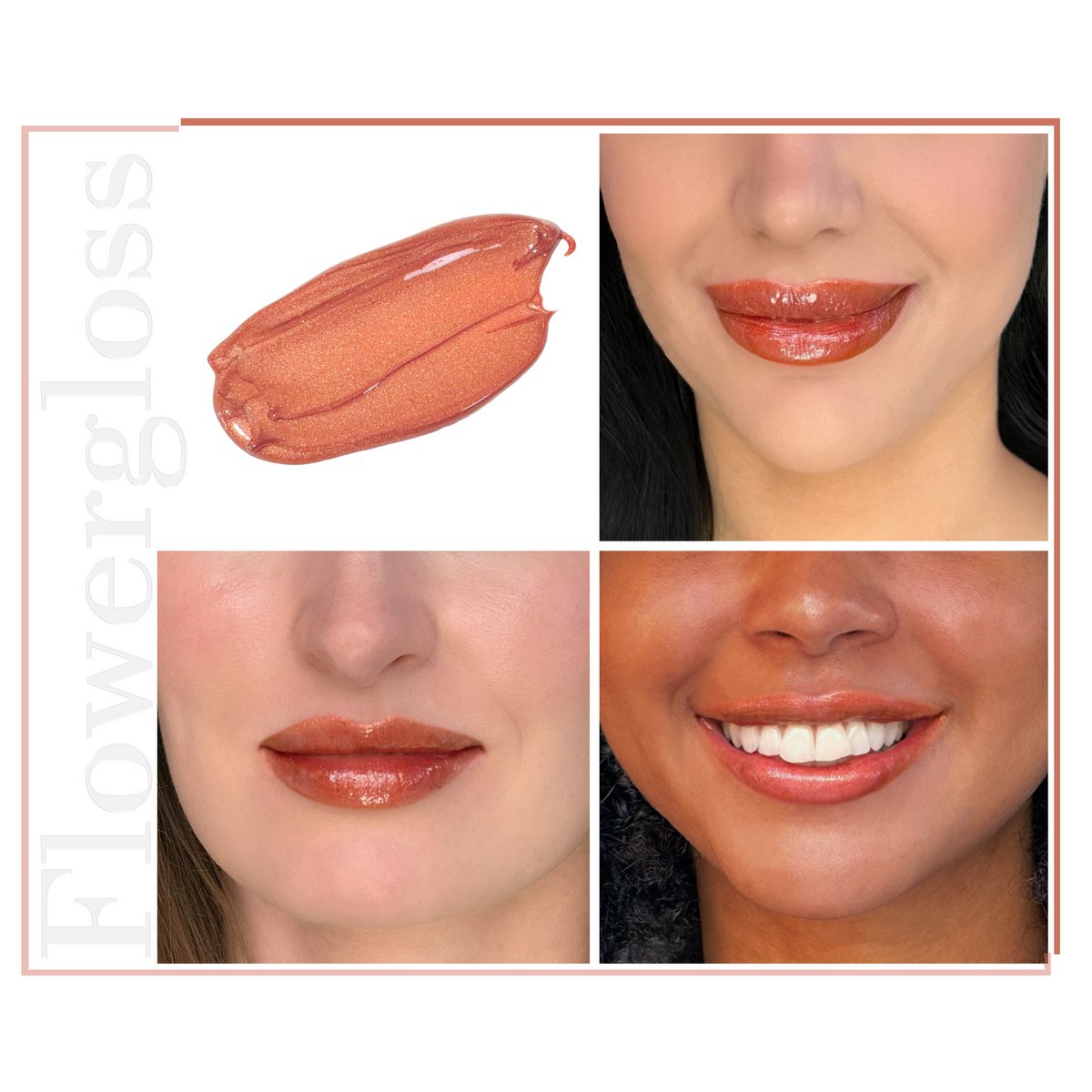 Flowergloss FG10 Frangipani | made from fruit and vegetables 💚 Vegan without titanium dioxide “NEW”