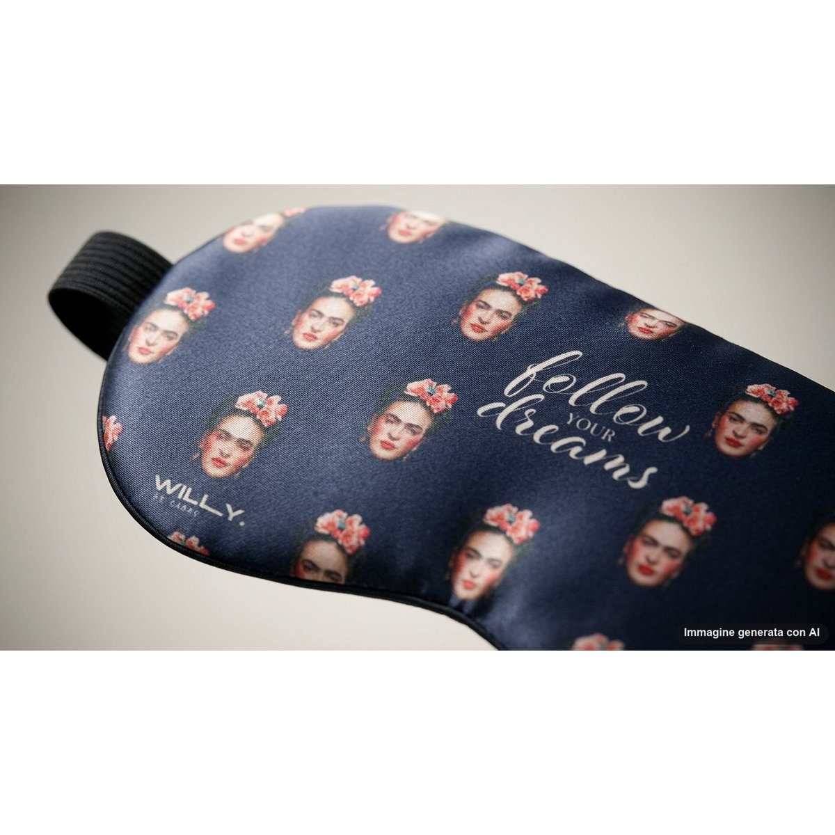 Frida Kahlo Oogmasker - Verkoelend reisslaapmiddel