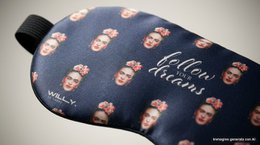 Frida Kahlo Oogmasker - Verkoelend reisslaapmiddel