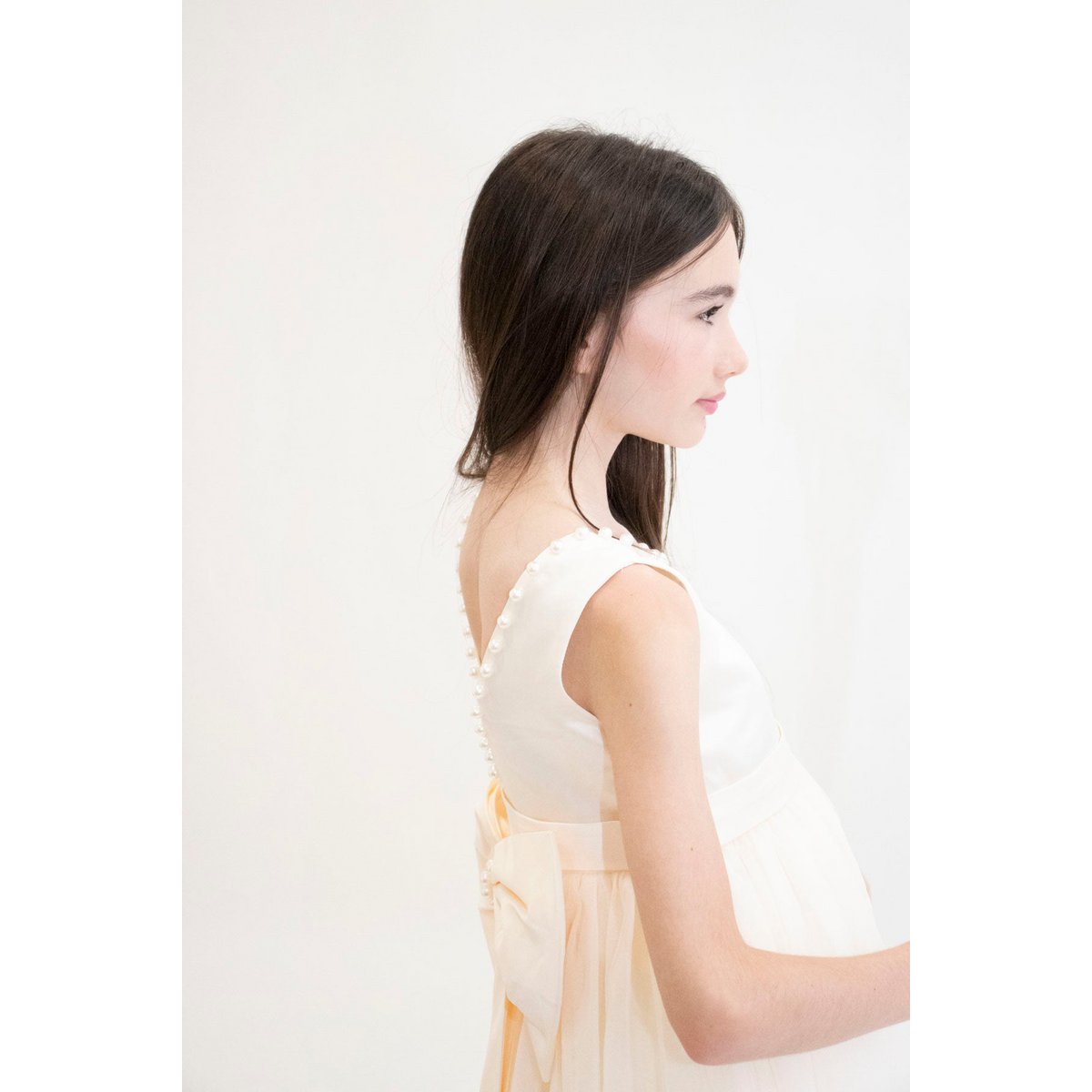 Vestido formal ANABELLA - Melocotón