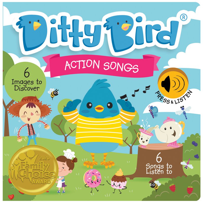 Ditty Bird Baby Sound Book: Action-Songs