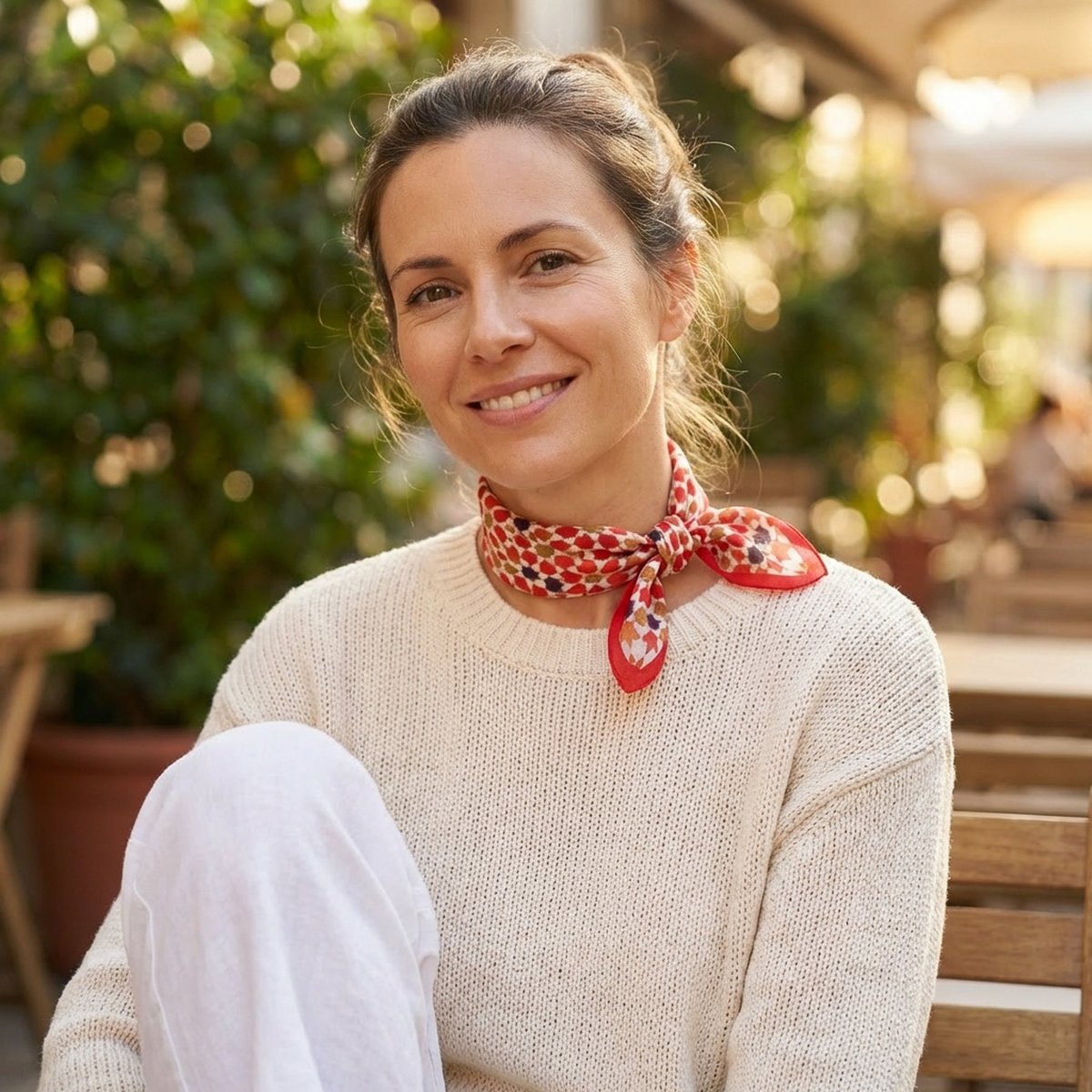 Small Square Scarf Alhambra