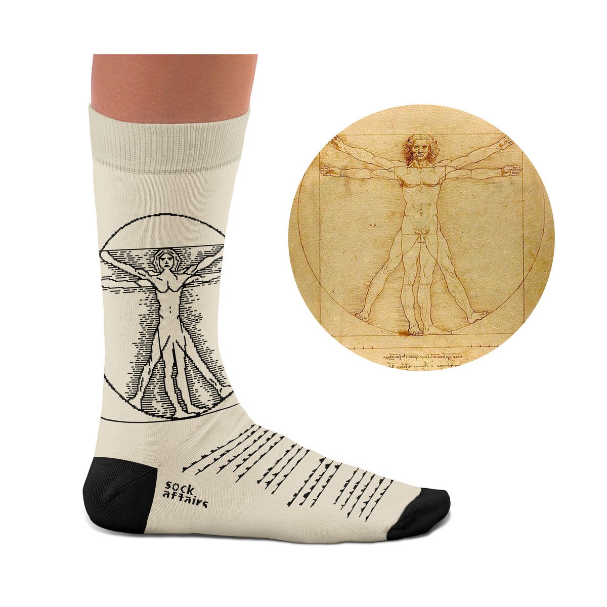 Vitruvian Man Sokker