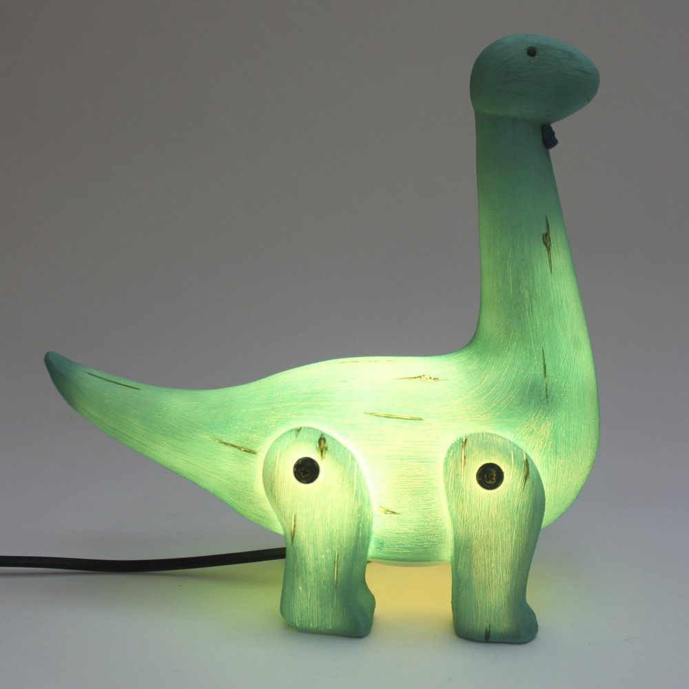 Wood Effect Cute Diplodocus Light
