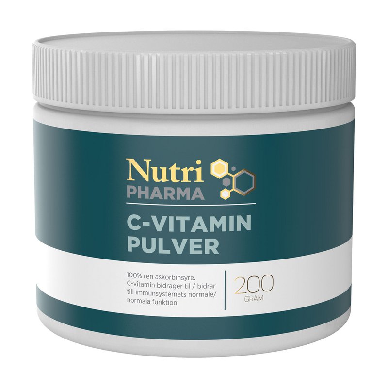 NutriPharma Vitamine C Poeder 200 g