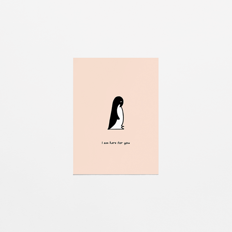 Sad penguin