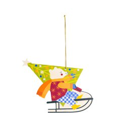 Bear Christmas decoration, Christmas tree hanging decor