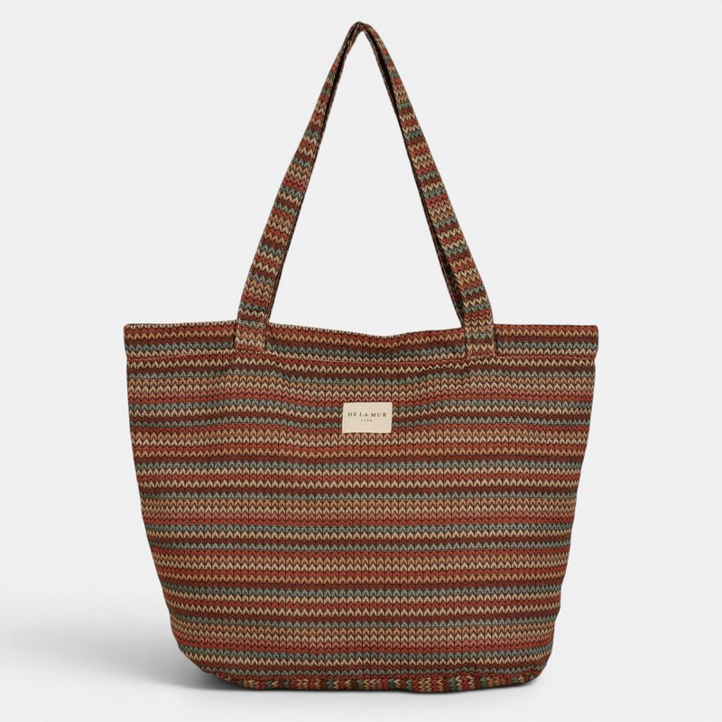 Large Shopper with zipper FRON