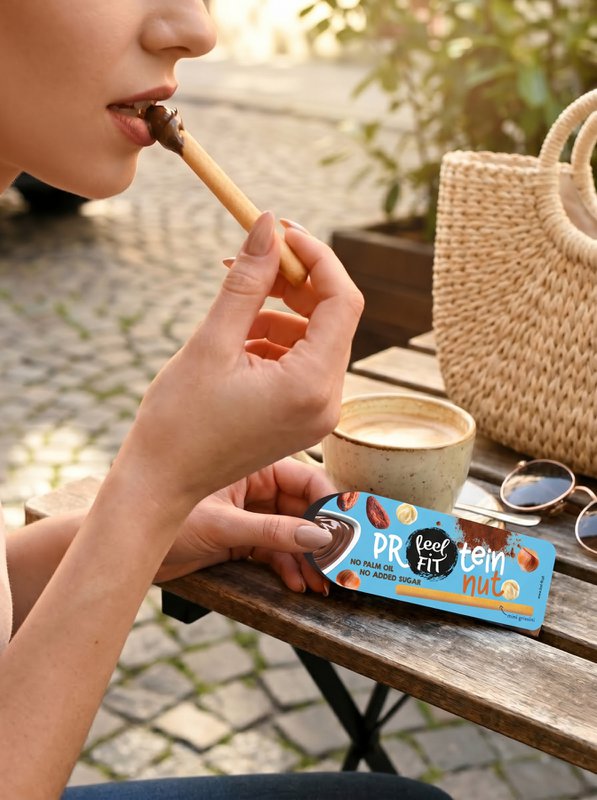 Feel FIT Eiwitnoot & mini grissini 15% Eiwitsnack