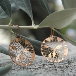 Earrings Dreamcatcher | gold plated