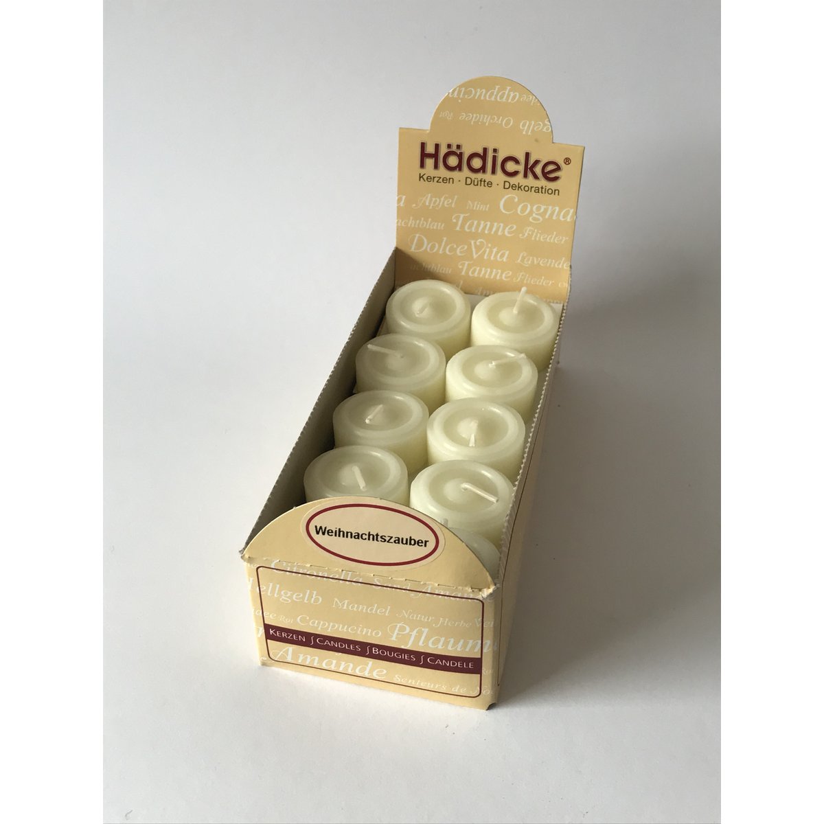 Scented tea light Christmas magic 20 pcs / box