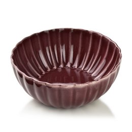 EVIE BOURGONDIË Schaal 650ml 16,7x16,7x6,7cm