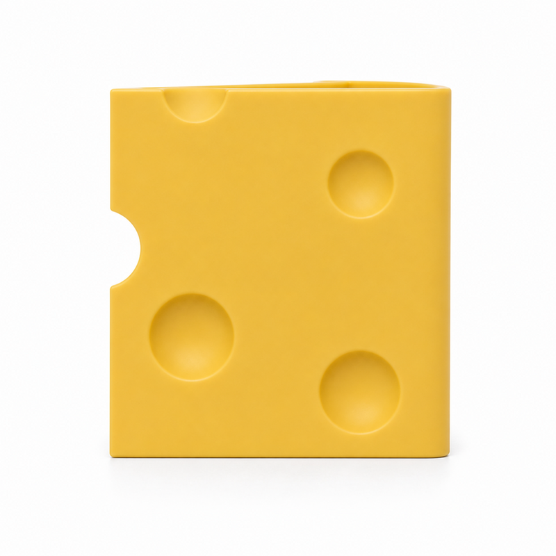 Cheese Slice Vase