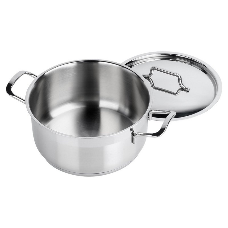 Topfstahl mit Deckel Anett 20 cm, 3 l