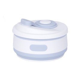 FOLDABLE SILICONE COFFEE CUP BLUE HF