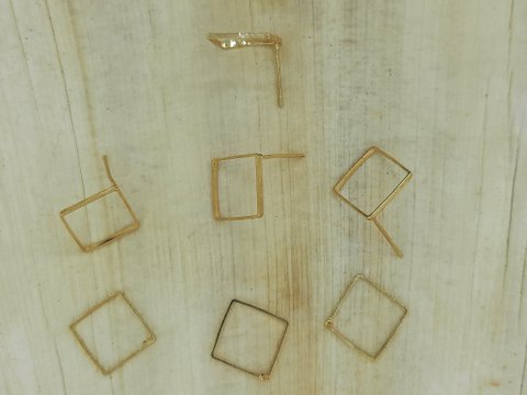 %232 OW square cabochon frames