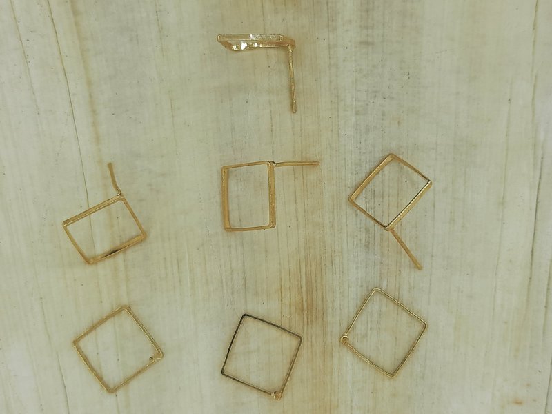 %232 OW square cabochon frames
