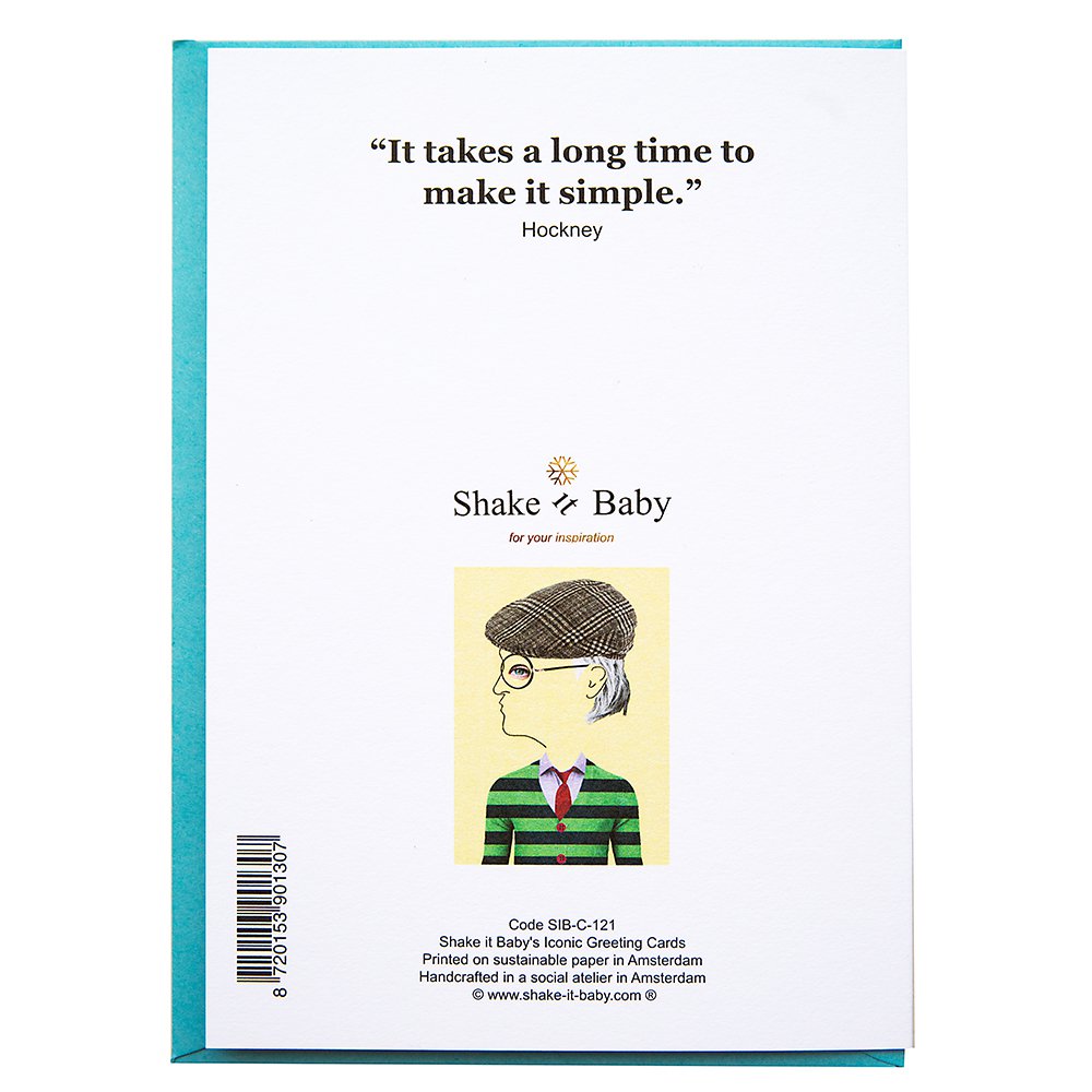 hockney Tarjetas de felicitación