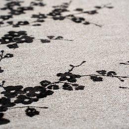 Eco Rug - Night Snow - Tæppe sort