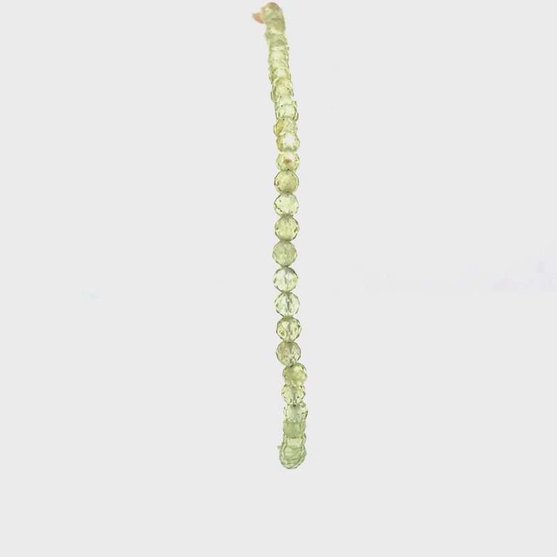 Petite Peridot - Armband mit Geburtsstein - Monat August