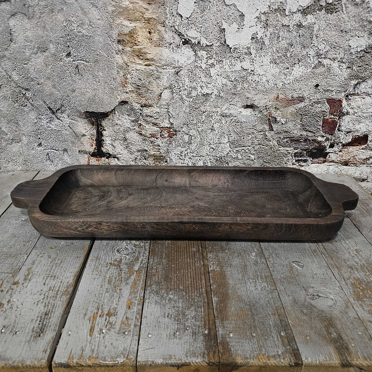 Wood plate 67x23cm (19543)