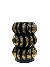 Wazon Zwart Met Goud Midden 11654-10