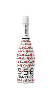 958 Santero "Love" spumante bianco extra dry 6,5% 0,75l -Assorti- *UITLOPEND*