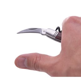 Laguiole vinopsamlingskasse, 4 tilbehør, proptrækker, prop, termometer, hældebeholder med prop, Pakka og rustfrit stål, sort