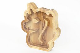 Sparschwein, Holzsparschwein Einhorn
