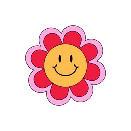 Flise med billede | Blomst
